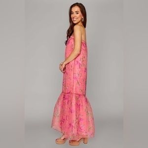 Buddy Love DAYTON STRAPLESS MAXI DRESS - DAYLILY size S